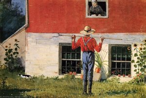 Rustic Courtship — Winslow Homer