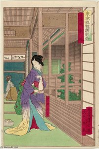 Restaurant — Tsukioka Yoshitoshi