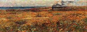 Passing Train — Umberto Boccioni, Futurist Movement