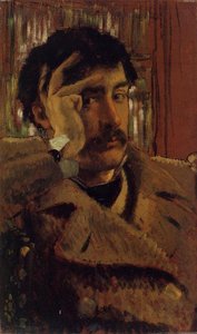 Self Portrait — Jacques Joseph Tissot, Belle Époque Society