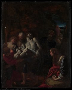 The Burial Of Christ — Annibale Carracci, Baroque Revival