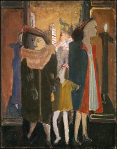 Untitled (three Women And A Child With Mannequins) — Mark Rothko