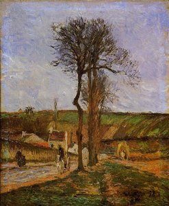 Near Pointoise — Camille Pissarro