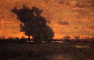 Sunset At Milton — George Innes