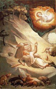 The Annunciation To The Shepherds — Agnolo Gaddi