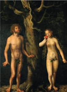 Adam And Eve — Lucas Cranach The Elder, Northern Renaissance
