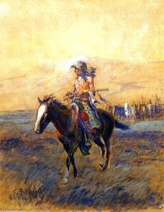 Cavalry Mounts For The Brave — Charles Marion Russell