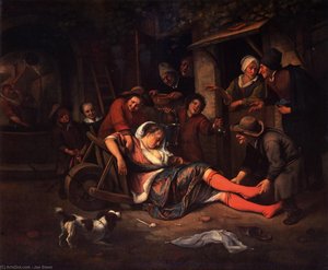 Wine — Jan Havickszoon Steen