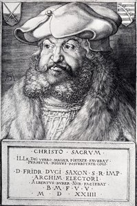 Frederick The Wise, Elector Of Saxony — Albrecht Dürer
