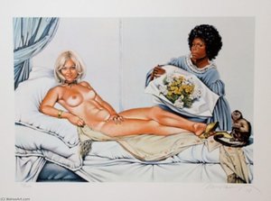 Manet's Olympia — Mel Ramos