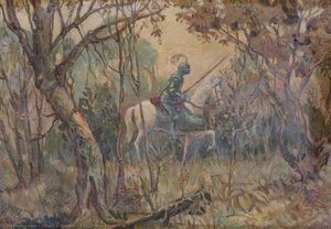 Knight In A Wood — Albert C Cooper