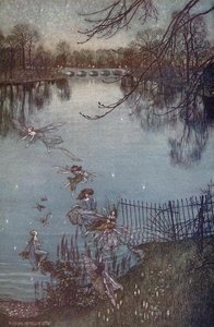 Serpentine Lake — Arthur Rackham