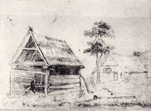 Barn And Farmhouse — Vincent Willem Van Gogh