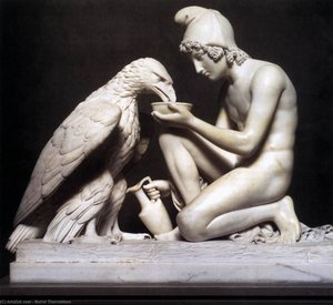 Berthel ganymede waters zeus as an eagle