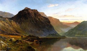 A Shoulder Of Ben Nevis — Alfred De Breanski Senior