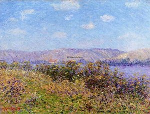 Banks Of The Seine In Summer Tournedos Sur Seine — Gustave Loiseau