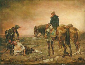 Relief After The Battle — Jean-louis Ernest Meissonier