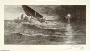 Christ Walking On The Sea — Henry Wolf