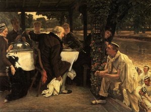 The Prodigal Son In Modern Life. The Fatted Calf — Jacques Joseph Tissot