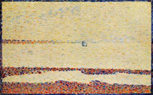 Beach At Gravelines — Georges Seurat