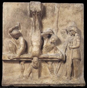 Crucifixion of St Peter