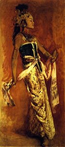 A Javanese Dancer — John Singer Sargent