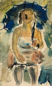 Lady With Umbrella — Georgios Bouzianis