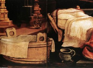 Nativity (detail) — Matthias Grünewald, Northern Renaissance