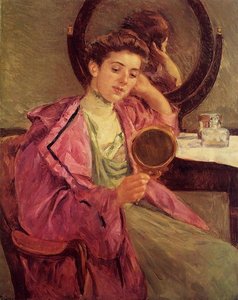 Woman At Her Toilette — Mary Stevenson Cassatt