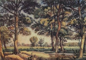 Trees — Konstantin Fyodorovich Bogaevsky
