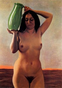 Woman With The Jug — Félix Vallotton, Post-impressionism