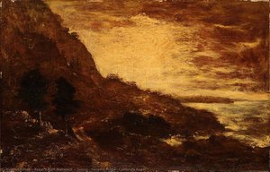Sunset, Navarro Ridge, California Coast — Ralph Albert Blakelock