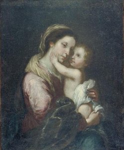 The Virgin And Infant Jesus — Bartolomé Esteban Murillo