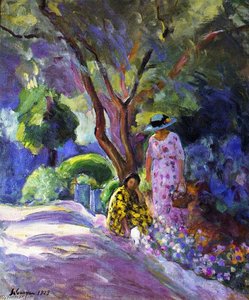 Picking Flowers — Henri Lebasque