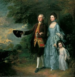 The Byam Family — Thomas Gainsborough, Romanticism