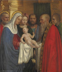 Presentation In The Temple — Giovanni Agostino Da Lodi
