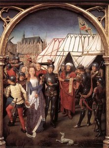 Saint Ursula - Martyrdom (scene - ) — Memling, Hans