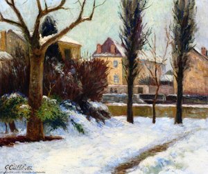 Winter Landscape — Gustave Caillebotte