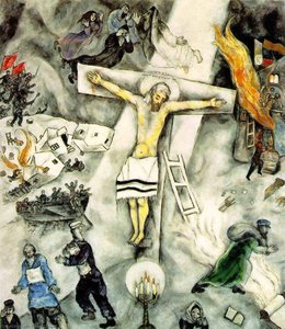 White Crucifixion, The Art Institute Of Chicag — Marc Chagall