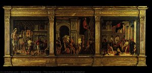 The martyrdom of Saint Christopher