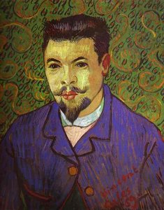 Portrait Of Doctor Rey — Vincent Willem Van Gogh, Post-impressionism