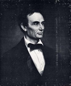 Abraham Lincoln, (painting) — George Peter Alexander Healy