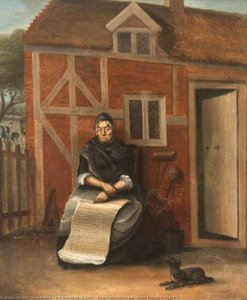 Mrs Jane Ebrell (b.1706), Former Housemaid And 'spider Brusher', Aged 87 — John Walters