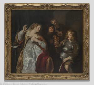 The Story Of Sophonisba — Salomon De Koninck
