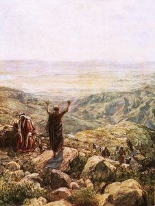 Balaam Blessing Israel — William Brassey Hole, Romanticism