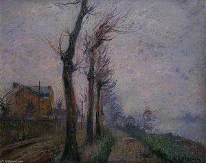 Pothius Quay At The Oie River — Gustave Loiseau