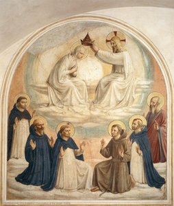 Coronation Of The Virgin (cell 9) — Fra Angelico