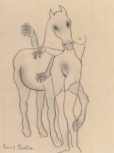 Cheval et femme