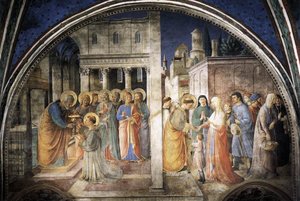 Lunette Of The West Wall — Fra Angelico, Renaissance Florentine Painting