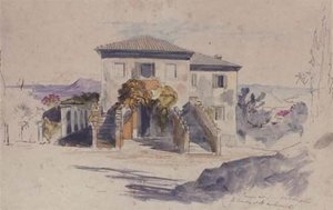 A Summer Retreat In Sicily — Edward Lear, Romanticism